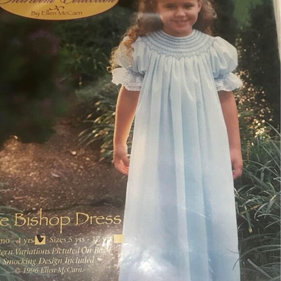Ellen Mccarn Other - Heirloom Collection Bishop’s Dress Pattern Unused Sz 3 mo-4 yrs by Ellen McCarn